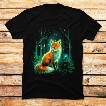 Glowing Forest Fox