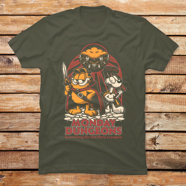 Monday Dungeons Lasagna