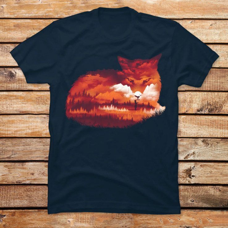 The Girl in the Red Forest