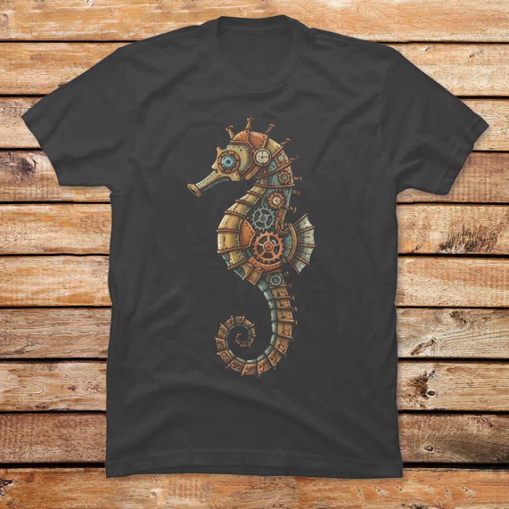 Steampunk Seahorse