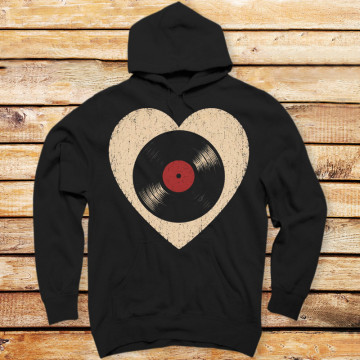 Forever Vinyl Heart