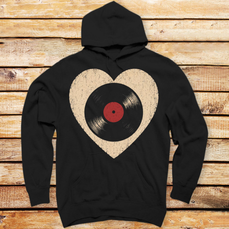 Forever Vinyl Heart