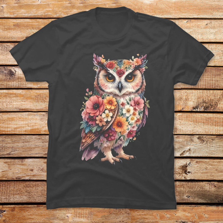 Floral Owl