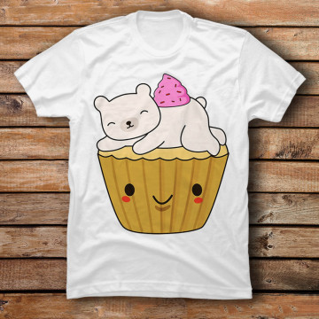 Cupcake Polar Bear