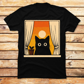 Retro Sunset Void