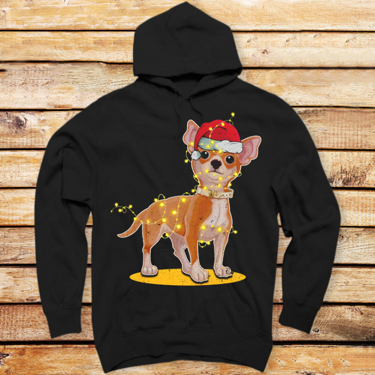 Christmas Lights Chihuahua