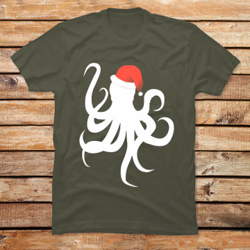 Christmas Octopus II