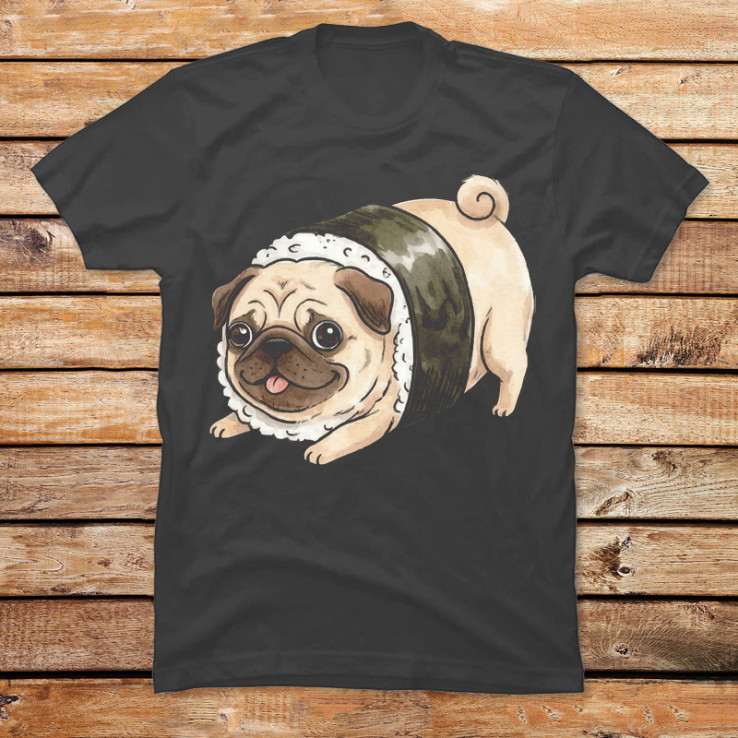 Pug-Sushi Roll-out