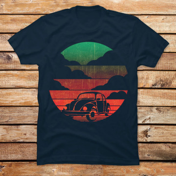 Classic Car Sunset
