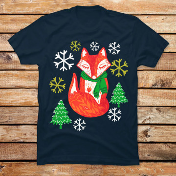 Red Fox Winter Wonderland