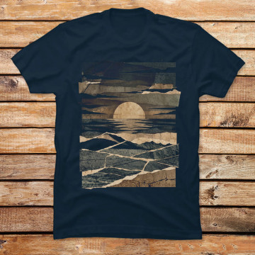 Sunset and Waves II