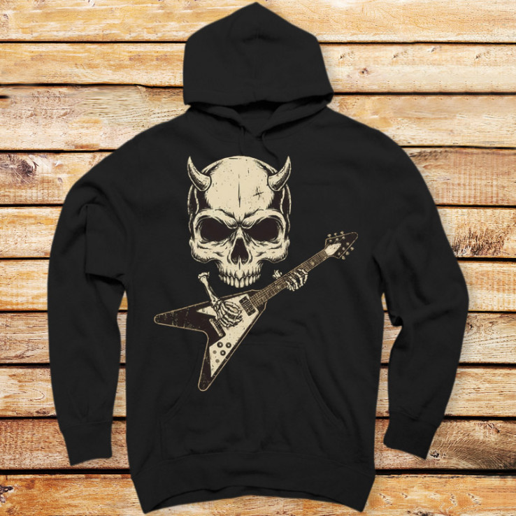 Guitar Skull