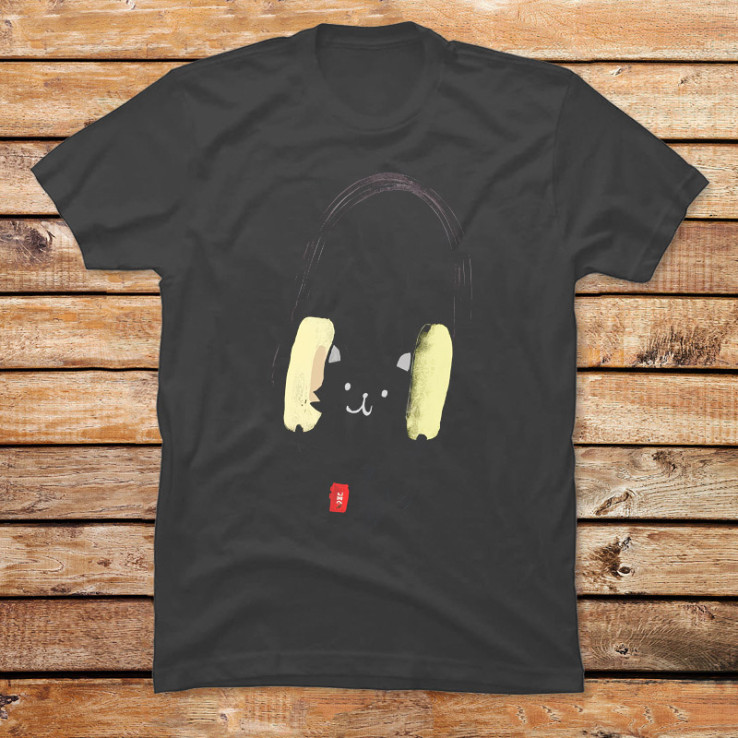 Cat With Headphone
