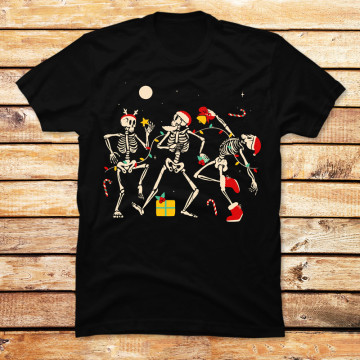 Christmas Dancing Skeletons