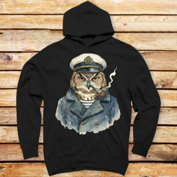 Captain Hoot Water Color