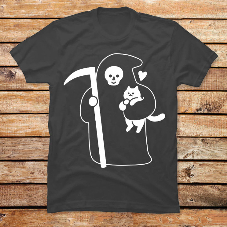 The Grim Reaper Loves Cats