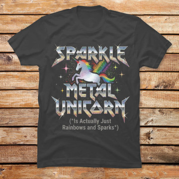 Sparkle Metal Unicorn