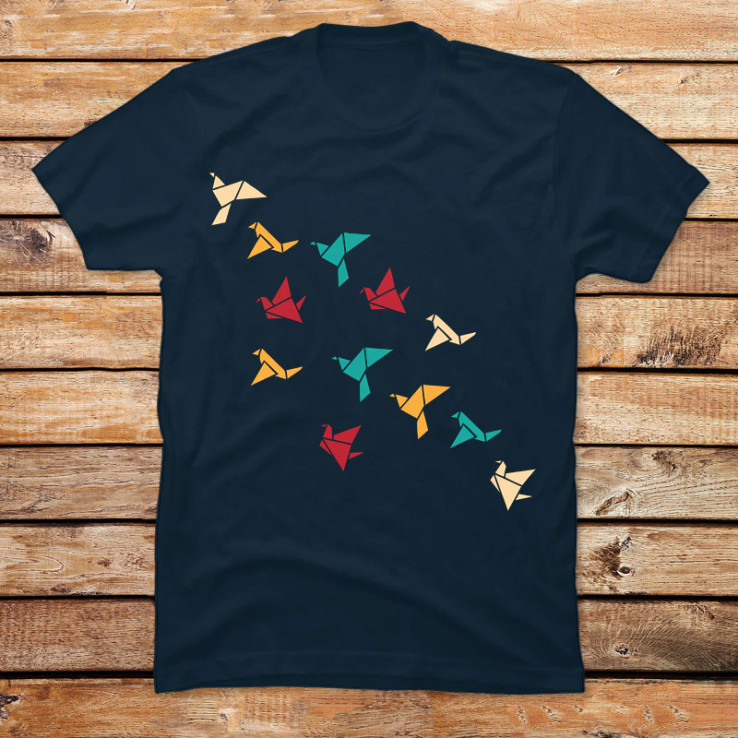 Geometric Origami Birds