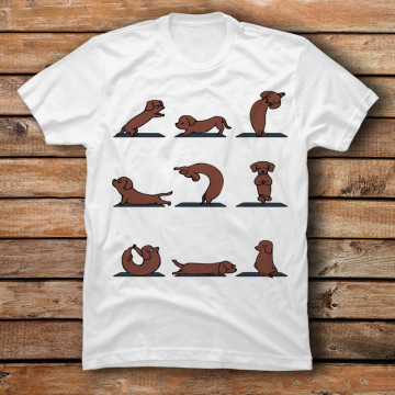 Dachshund Yoga