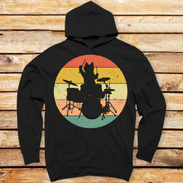 Drummer Cat Musician