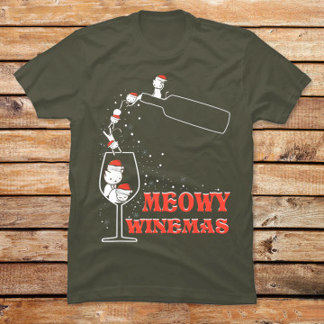 Meowy Winemas Cats