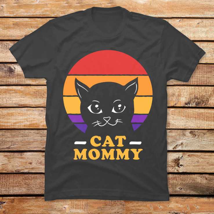 Cat Mommy Sunset