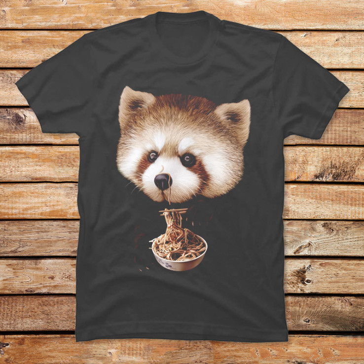 RED PANDA LOVES NOODLE