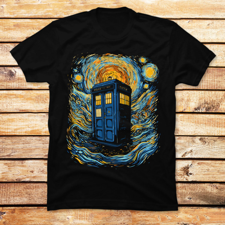 Starry blue box
