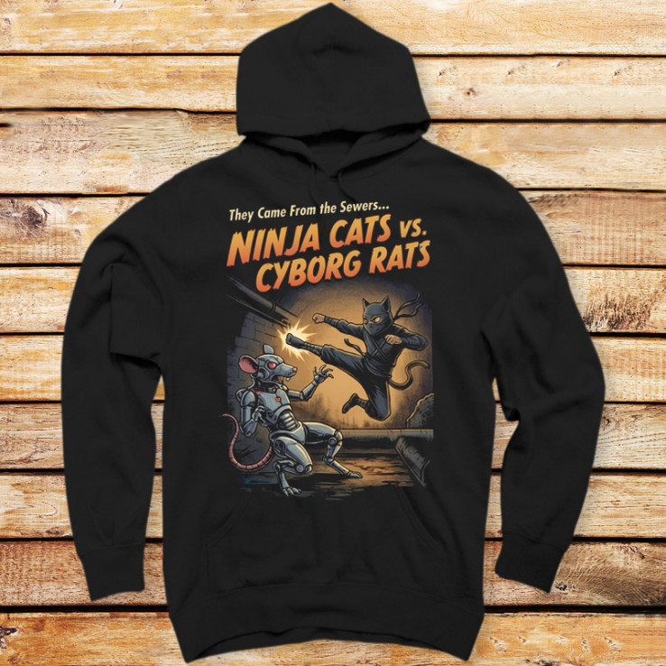 Ninja Cats vs. Cyborg Rats
