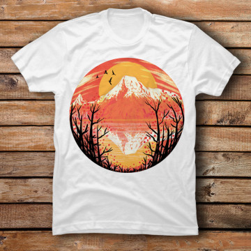 Volcano Sunset