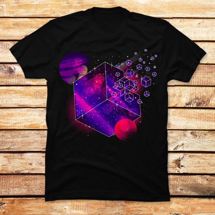 Cube Space Art