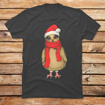 Cute Christmas Owl