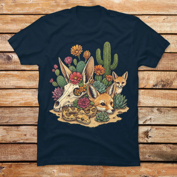 Desert Bloom Skulls