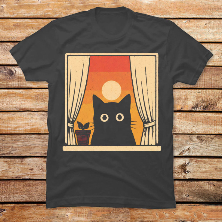 Retro Sunset Void