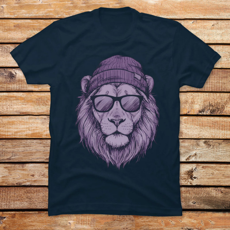 Hipster Lion