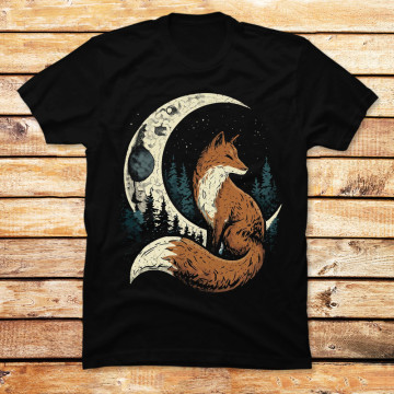 Forest Fox & Moon