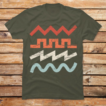 Retro Synth Waveforms