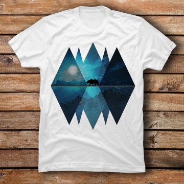 Geometric Nature Bear