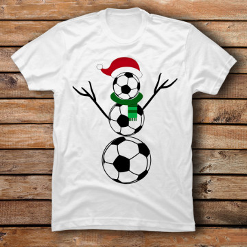 Soccer Snowman