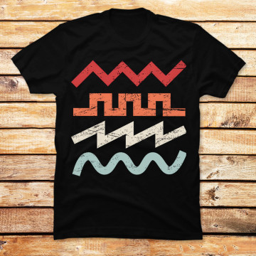 Retro Synth Waveforms