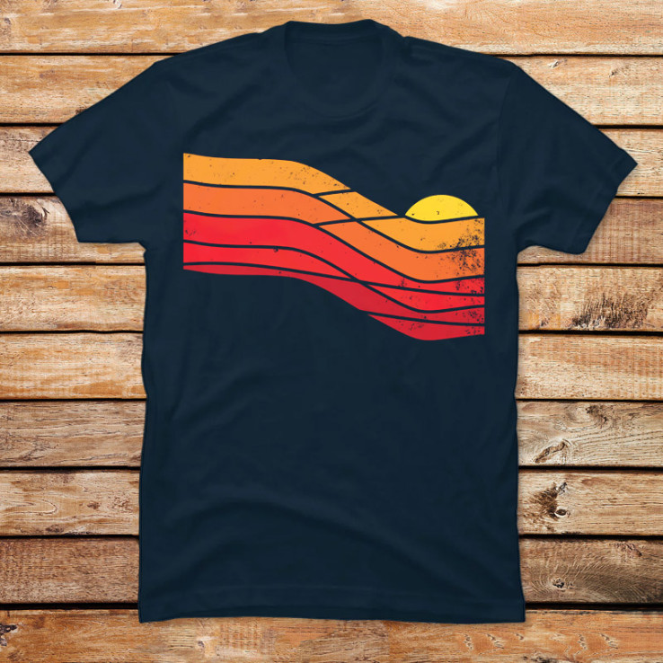 70s Retro Sunset