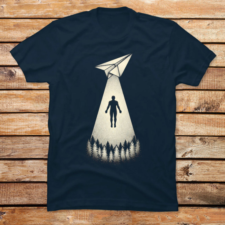 Paper Plane Abduction