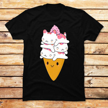 Kawaii Cat Ice Cream