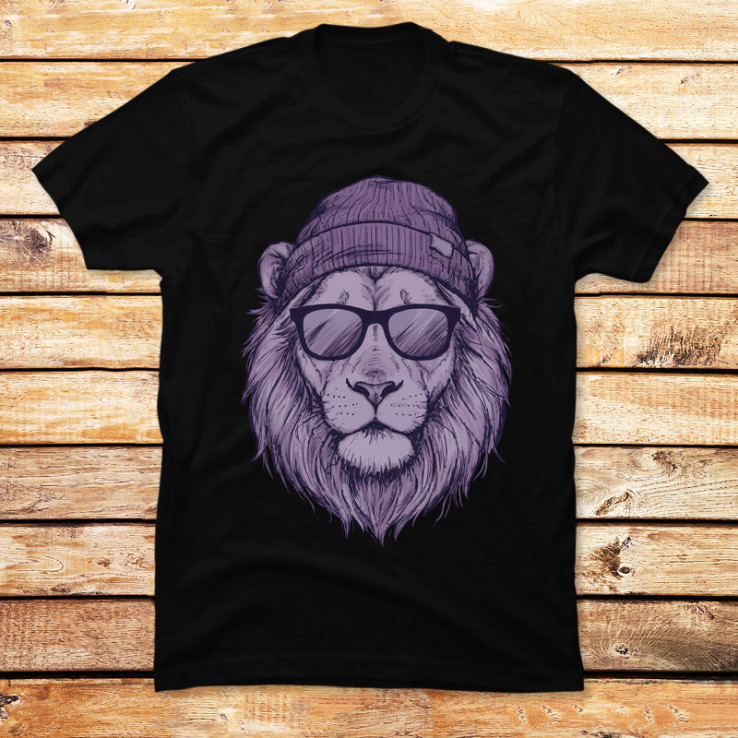 Hipster Lion