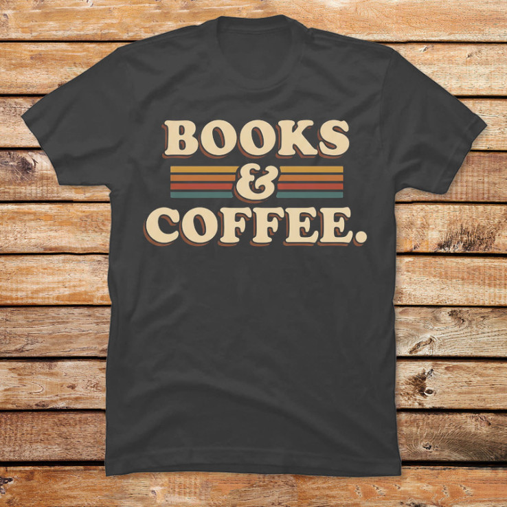 Retro Books and Coffee