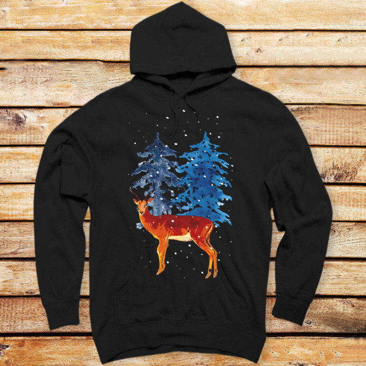 Deer and Winter II