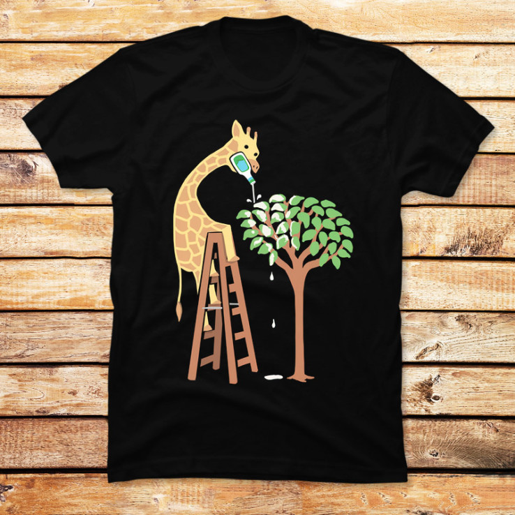 A GIRAFFE WHO LOVES RANCH