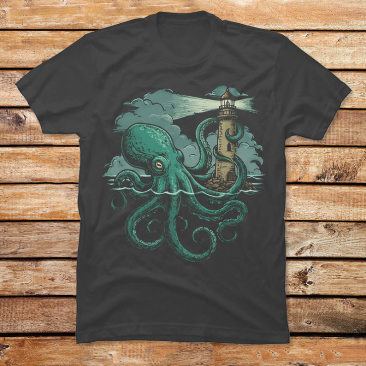 Kraken & Lighthouse