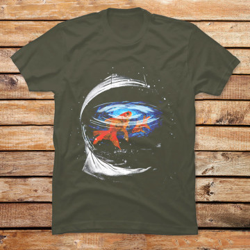 Astronaut and Goldfish