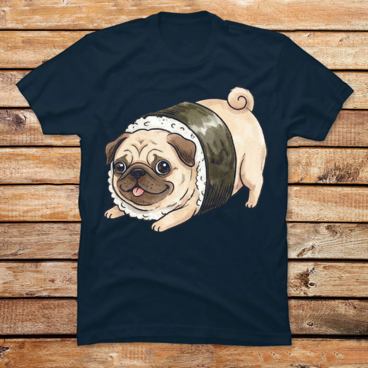 Pug-Sushi Roll-out